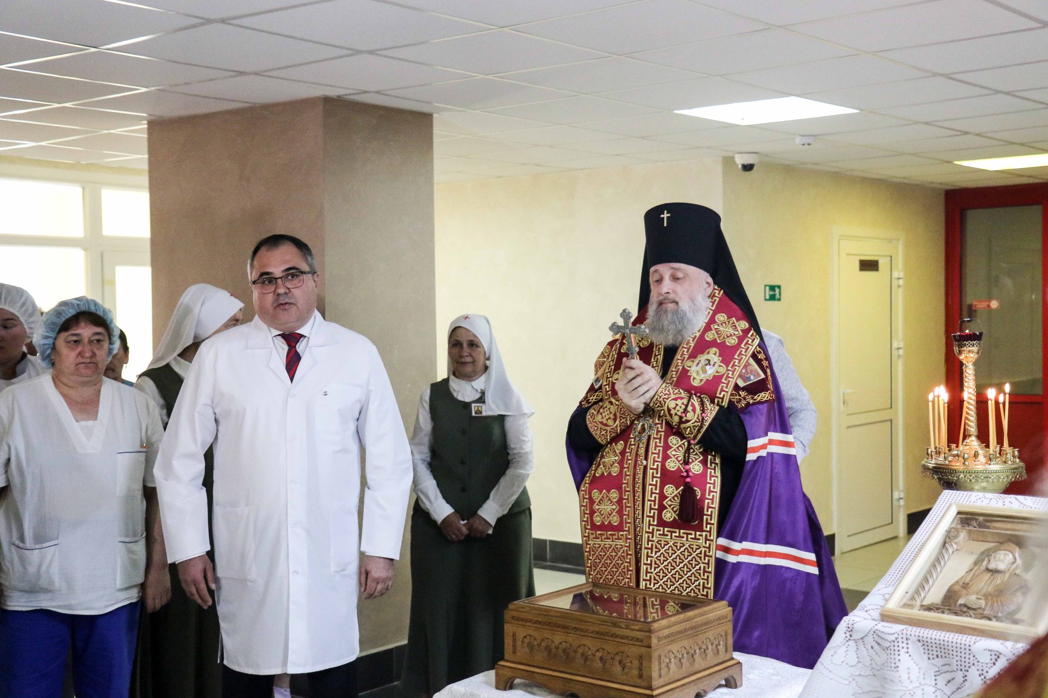Архиепископ Иоанн совершил молебен в УЗ «Брестский областной онкологический диспансер»